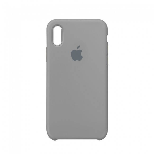Silicone Soft and Slim Back Case Cover for Apple iPhone X and iPhone XS in Cool Colors