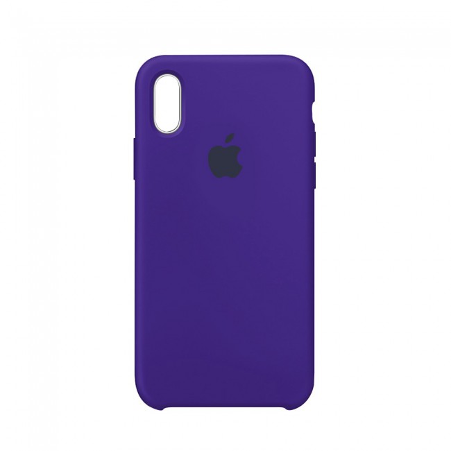 Silicone Soft and Slim Back Case Cover for Apple iPhone X and iPhone XS in Cool Colors