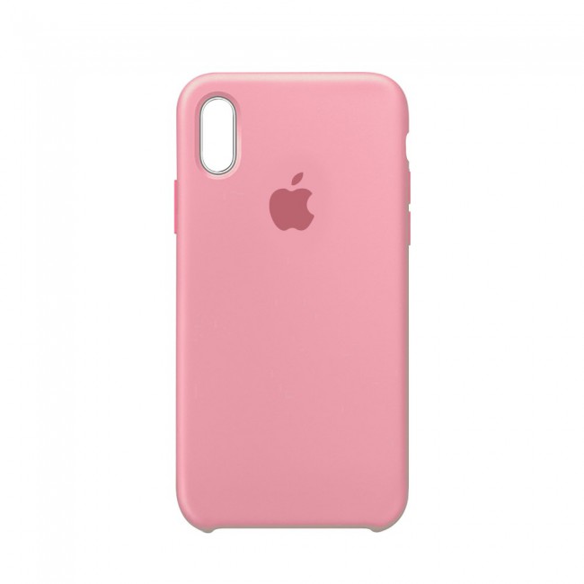 Silicone Soft and Slim Back Case Cover for Apple iPhone X and iPhone XS in Warm Colors
