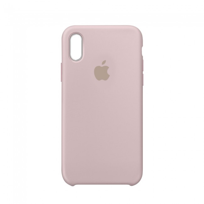 Silicone Soft and Slim Back Case Cover for Apple iPhone X and iPhone XS in Warm Colors