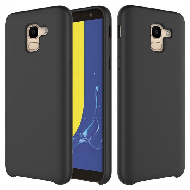 Margoun Silky Soft Touch Silicone Cover for Samsung Galaxy A8 2018