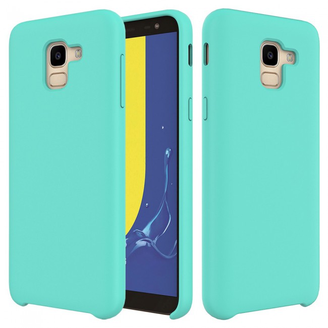 Margoun Silky Soft Touch Silicone Cover for Samsung Galaxy A8 2018