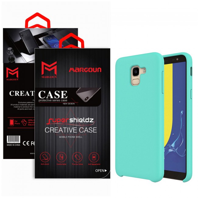 Margoun Silky Soft Touch Silicone Cover for Samsung Galaxy A8 2018