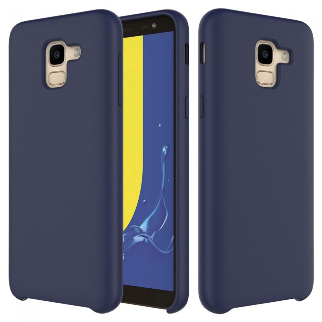 Margoun Silky Soft Touch Silicone Cover for Samsung Galaxy A8 2018