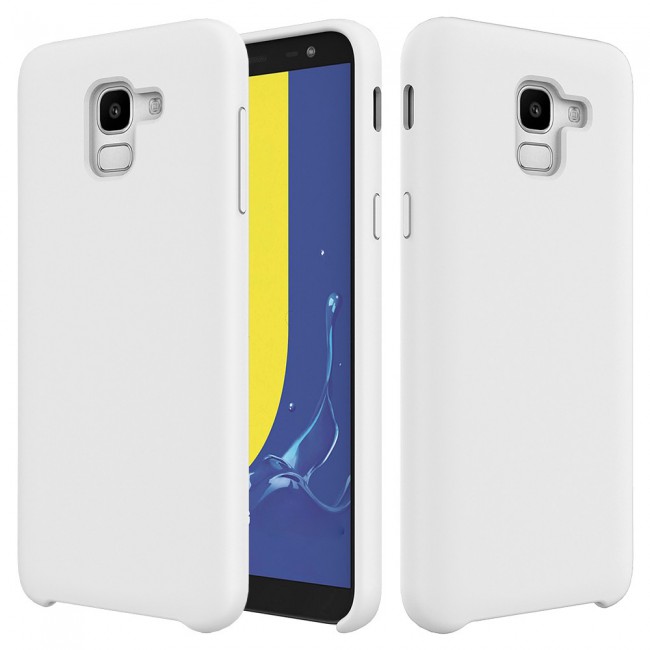 Margoun Silky Soft Touch Silicone Cover for Samsung Galaxy A8 2018