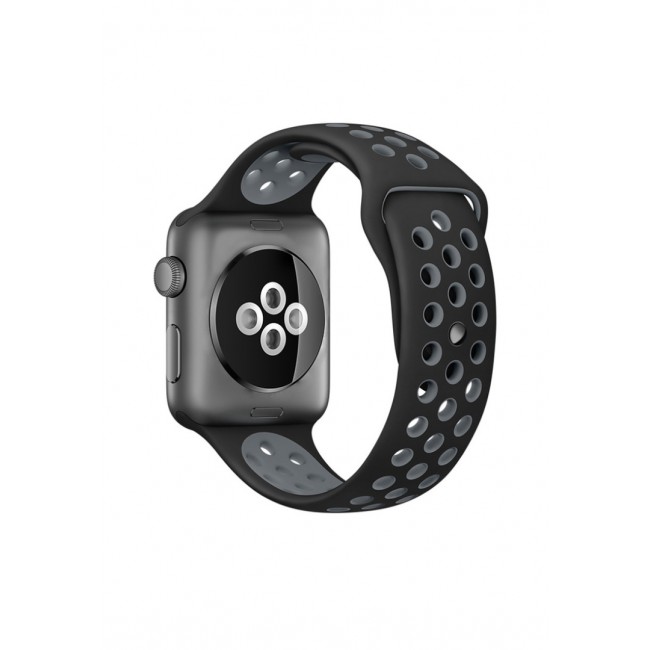 Margoun Smart Watch with Heart Rate Monitor Sensor and 42mm Sport Band – Black/Grey