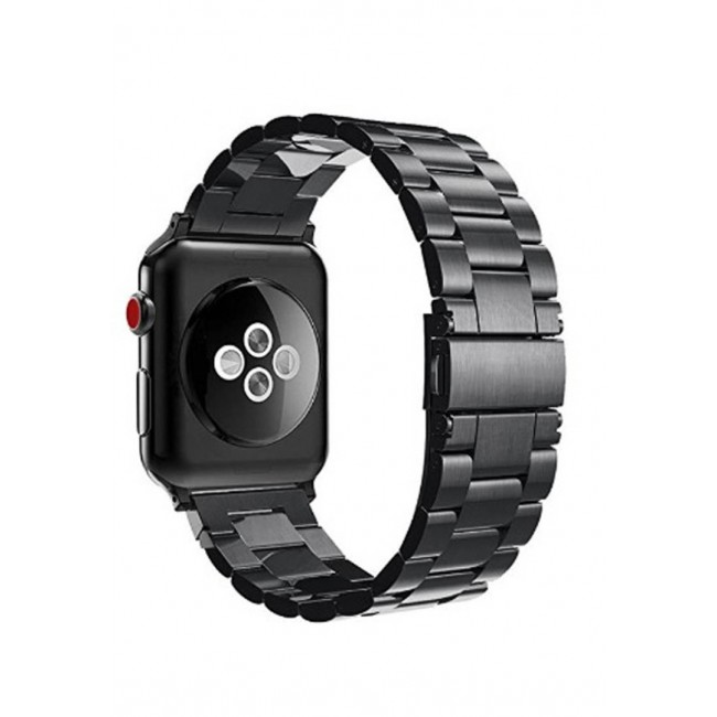 Margoun Smart Watch with Heart Rate Monitor Sensor and Classic Buckle 42mm Band – Black