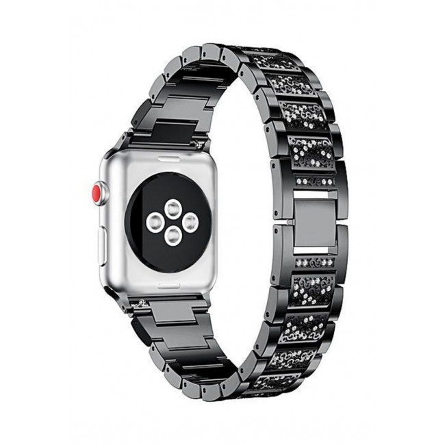 Margoun Smart Watch with Heart Rate Monitor Sensor and Crystal Buckle Band 42mm