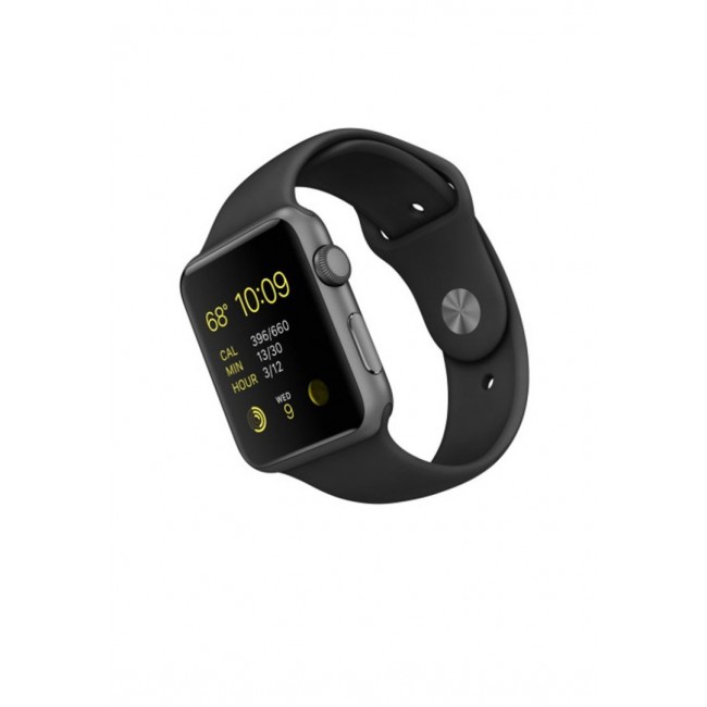 Margoun Smart Watch with Heart Rate Monitor Sensor and Silicone 42mm Band – Black