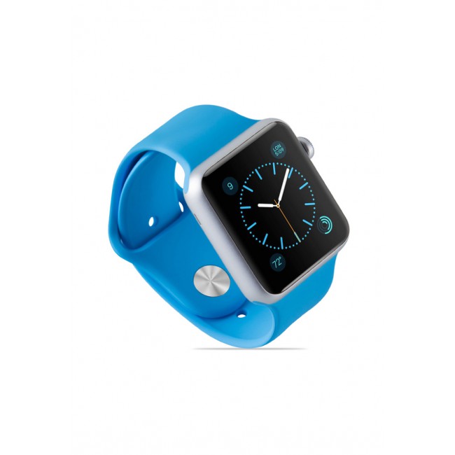 Margoun Smart Watch with Heart Rate Monitor Sensor and Silicone 42mm Band – Blue