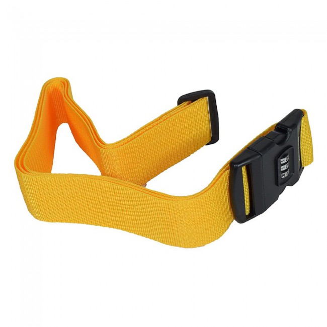 Yellow luggage strap outlet
