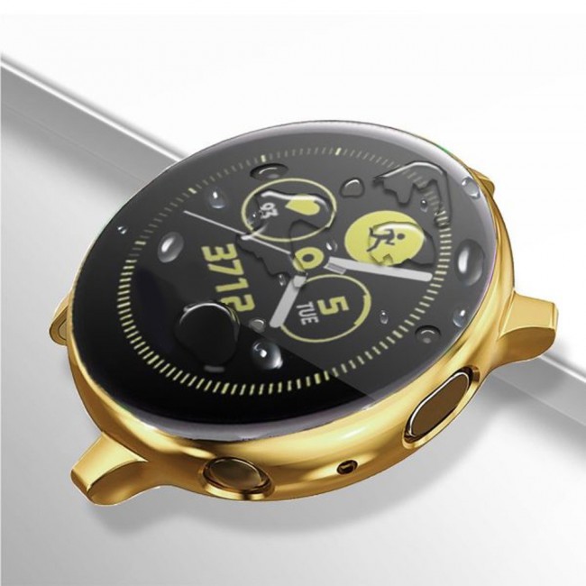 Margoun TPU All-Around Protective Bumper Case for Samsung Active 2 40mm – Gold