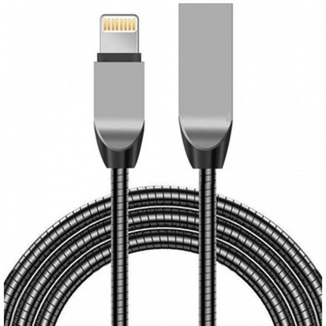 Margoun Tangle-Free Zinc Alloy Lightning Cable for Apple iphone 5 , iphone 6 , 6 Plus , iphone 7, 7Plus , iphone 8 , 8Plus , iphone SE ( Rose Gold / Gold / Black / Silver )