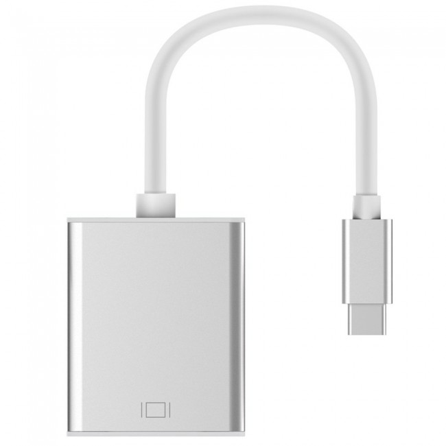 Margoun USB3.1 Type C to VGA Adapter Cable - Converter for USB-C Male to VGA Female Video Transfer Converter – White