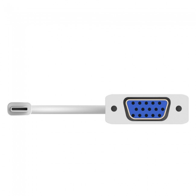Margoun USB3.1 Type C to VGA Adapter Cable - Converter for USB-C Male to VGA Female Video Transfer Converter – White