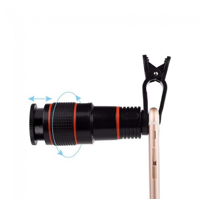 Margoun Universal Clip On HD Telescope Lens for iPhone 6/6s/6s Plus and Other Mobile Phones