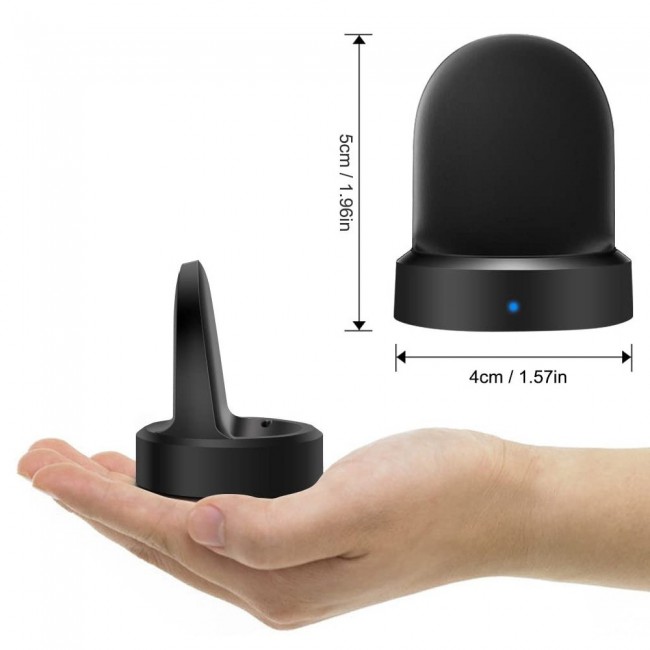 Margoun Wireless Charger for Samsung Gear S3, Frontier and Classic with USB Cable