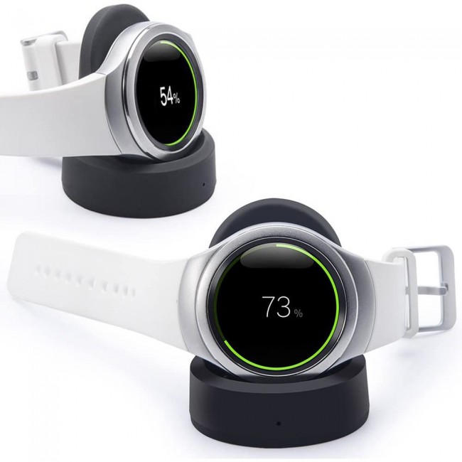 Margoun Wireless Charger for Samsung Gear S3, Frontier and Classic with USB Cable