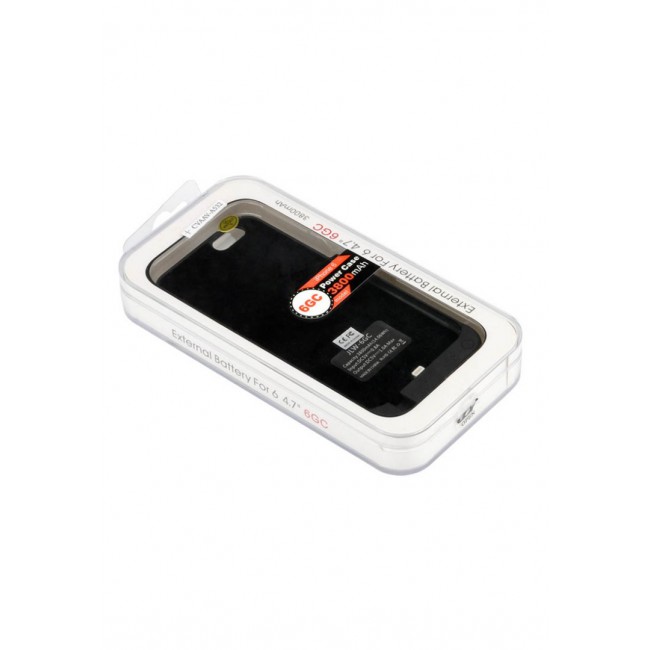 Margoun 3800mAh External Battery Case for Apple iPhone 6/6s with Kickstand