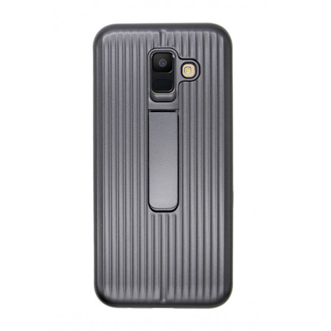 Margoun Back Case for Samsung Galaxy A6 2018 Protective Standing Cover with Kickstand (SHR)