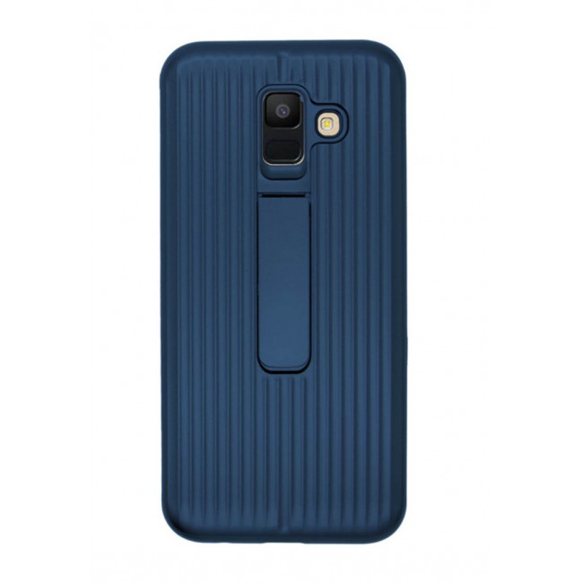 Margoun Back Case for Samsung Galaxy A6 2018 Protective Standing Cover with Kickstand (SHR)