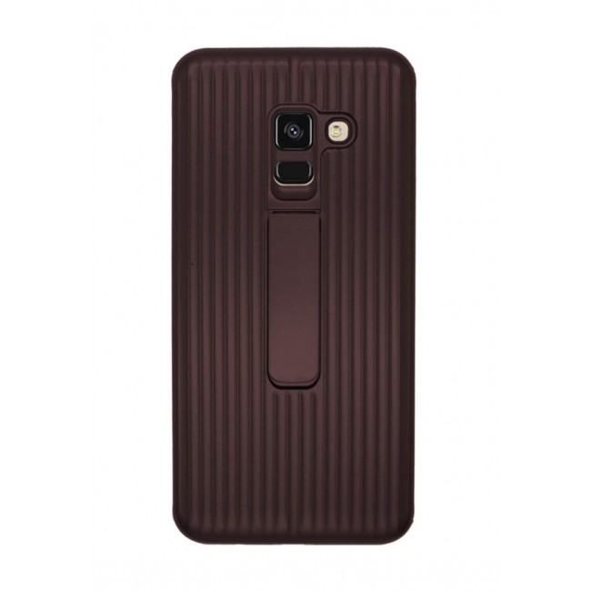 Margoun Back Case for Samsung Galaxy A8 2018 Protective Standing Cover with Kickstand (SHR)