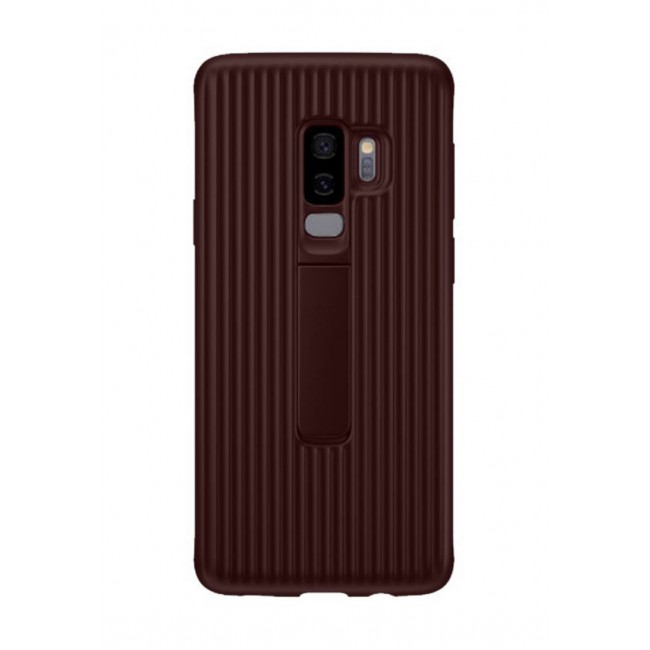 Margoun Back Case for Samsung Galaxy S9 Plus Protective Standing Cover with Kickstand (SHR)