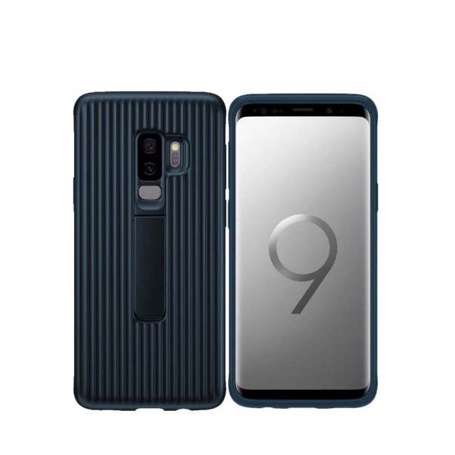 Margoun Back Case for Samsung Galaxy S9 Plus Protective Standing Cover with Kickstand (SHR)