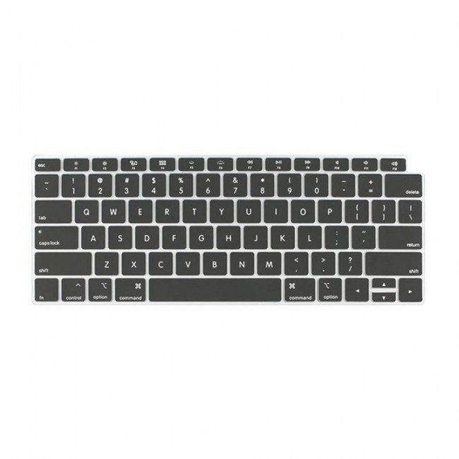 Macbook Air 13.3 inch Case Cover and Keyboard Protector Skin Cover – Black