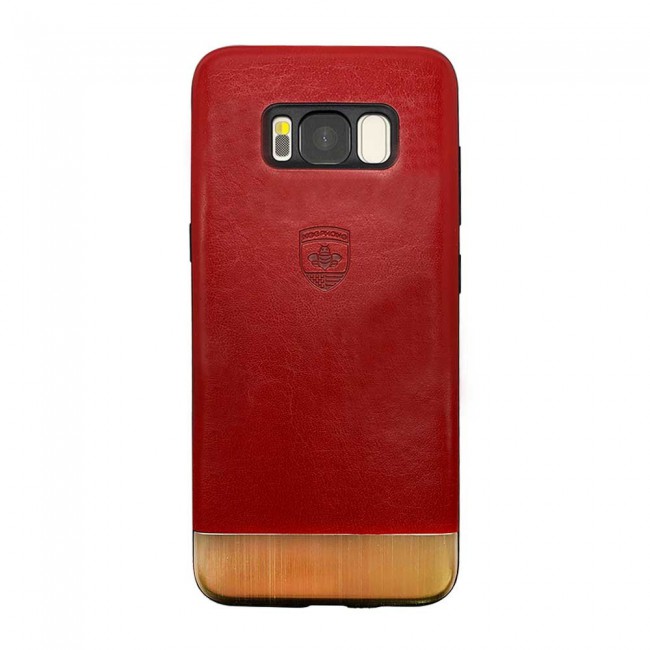 MeePhone PU Leather Case Cover for  Samsung Galaxy S8 - Black , Brown , Red