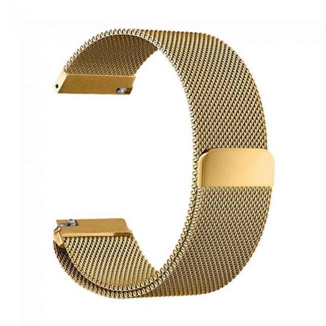 Milanese Band for Fitbit Versa 3 and Fitbit Sense with Magnet Lock Henlein Series by Margoun - Gold
