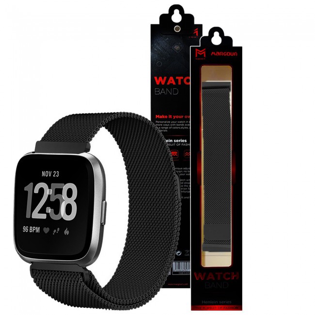 Fitbit versa milanese band shop