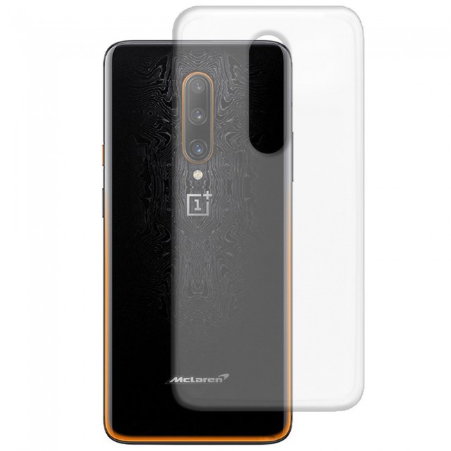 OnePlus 7T Pro McLaren Case Cover Soft TPU - Black , clear