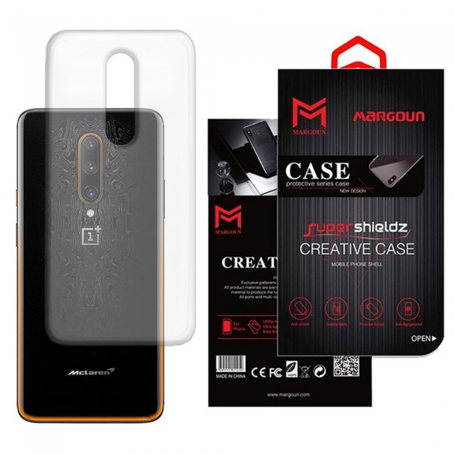 OnePlus 7T Pro McLaren Case Cover Soft TPU - Black , clear