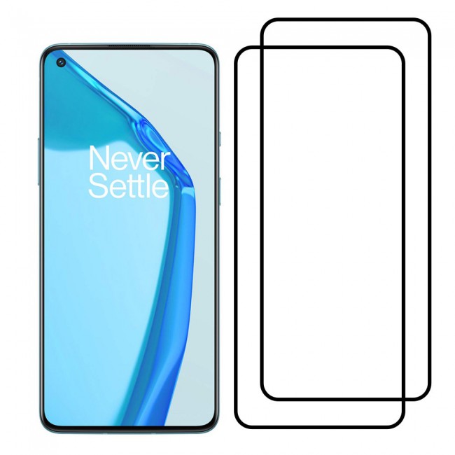 OnePlus 9R Screen Protector 3D Glass Super Sheildz 2-Pack Margoun
