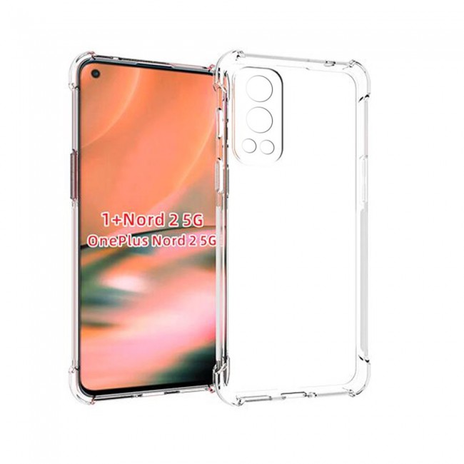 3Pack Margoun Gorilla TPU Case Cover with Two 3D Screen Protectors for OnePlus Nord 2 5G