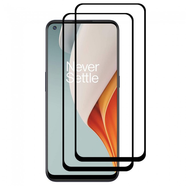 OnePlus Nord N100 Screen Protector 3D Glass Super Sheildz 2-Pack Margoun