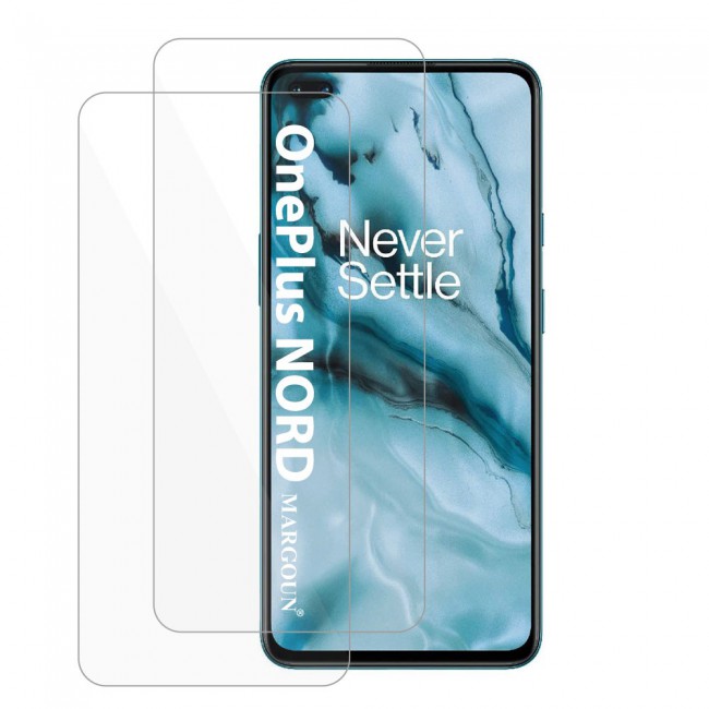 2Pack OnePlus Nord Clear Screen Protector Max Shieldz - Margoun