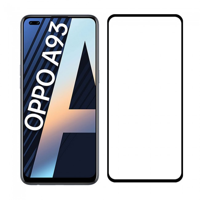 Oppo A93 Tempered Glass 3D Grand Shieldz by Margoun - Side Black