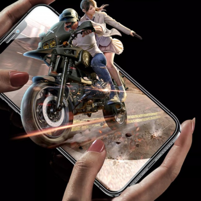 Oppo A94 Tempered Glass 3D Screen Protector Ultimate by Margoun - Side Black