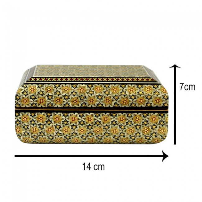 Persian Handmade Jewelry Box of Khatam MGH105