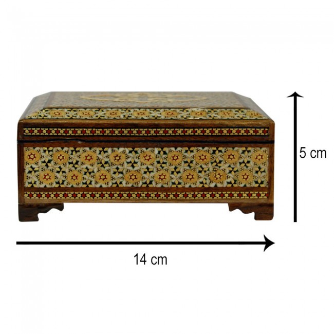 Persian Handmade Khatam Jewelry Box MGH103