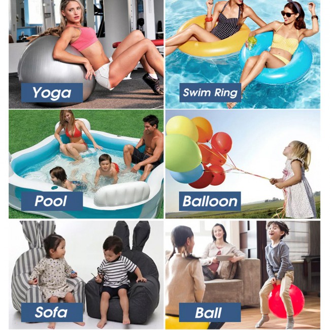 Margoun Plastic Bellows Foot Pump for Inflating Ball Ballon Pool Floats Boat and Mattress