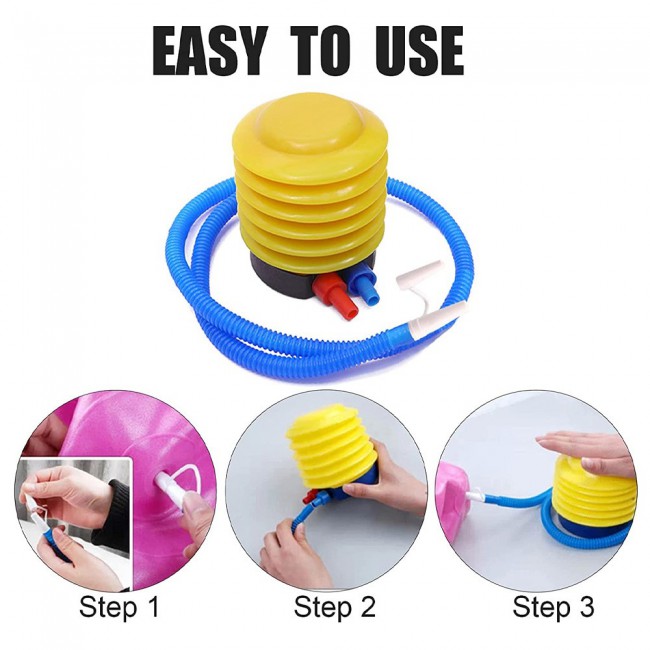 Margoun Plastic Bellows Foot Pump for Inflating Ball Ballon Pool Floats Boat and Mattress