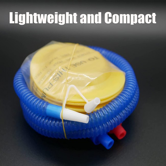 Margoun Plastic Bellows Foot Pump for Inflating Ball Ballon Pool Floats Boat and Mattress