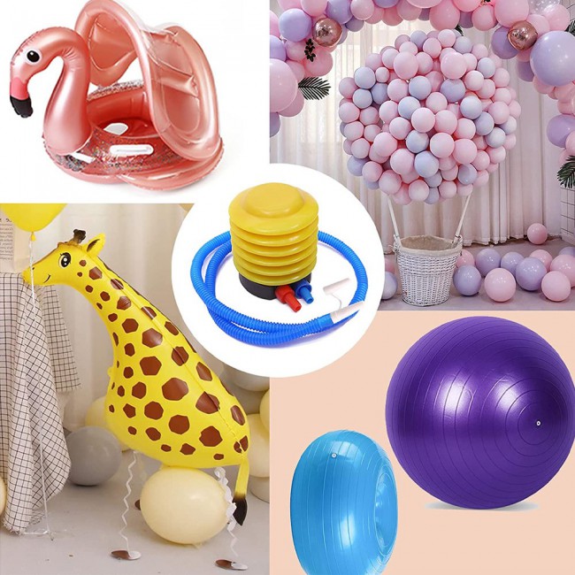 Margoun Plastic Bellows Foot Pump for Inflating Ball Ballon Pool Floats Boat and Mattress