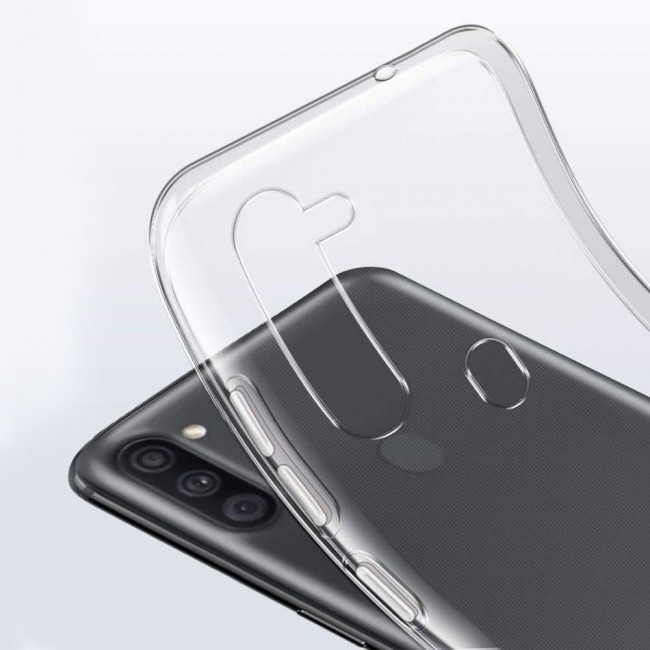 Samsung Galaxy A11 Clear TPU Cover Proguard Case by Margoun