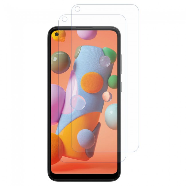 Samsung Galaxy A11 Tempered Glass 2Pack Max Shieldz Margoun - Clear