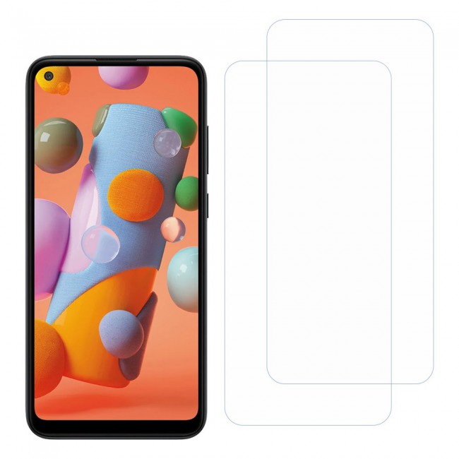 Samsung Galaxy A21 Tempered Glass 2Pack Max Shieldz Margoun - Clear