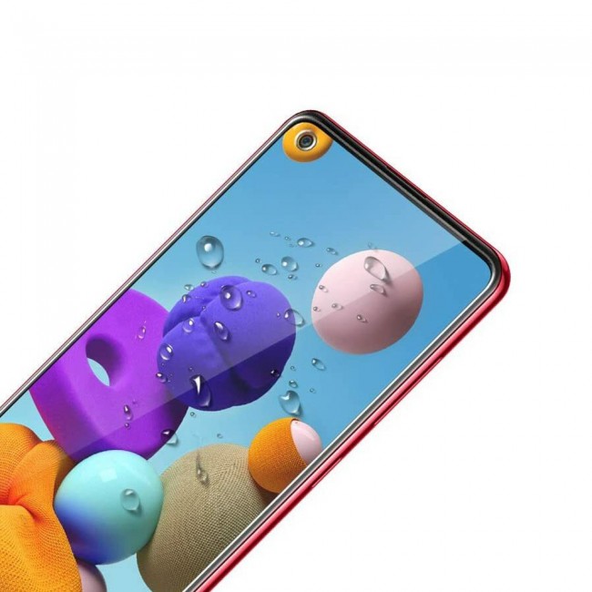 Samsung Galaxy A21s Clear Screen Protector Glass Max Shieldz by Margoun
